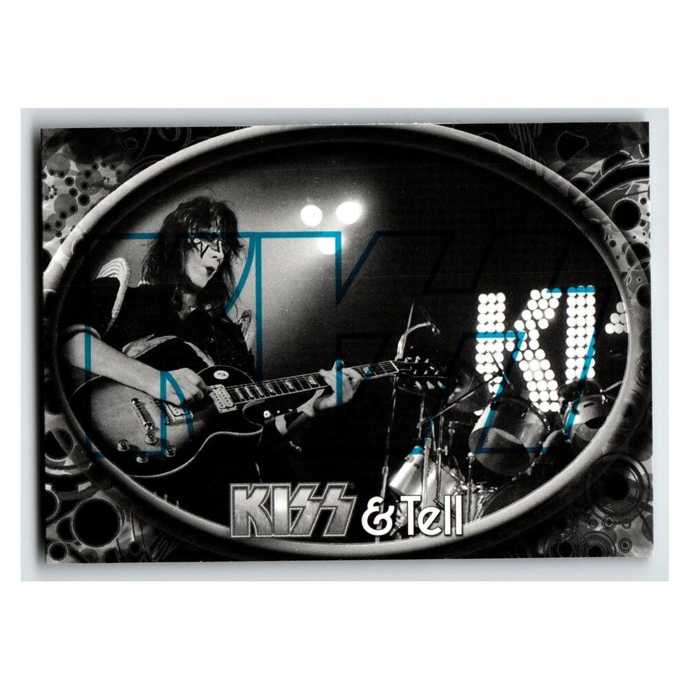 KISS Guitarist 2009 KISS & Tell Press Pass 88 Music Card